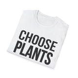 Choose Plants Men's Fitted Short Sleeve Tee