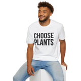 Choose Plants Men's Fitted Short Sleeve Tee