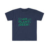 I Am Plant Geek Men's Fitted Short Sleeve Tee