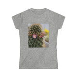 Flowering Cactus Women's Softstyle Tee