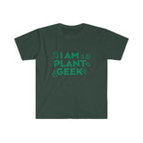 I Am Plant Geek Men's Fitted Short Sleeve Tee
