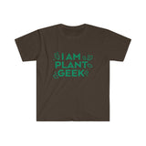 I Am Plant Geek Men's Fitted Short Sleeve Tee