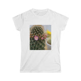 Flowering Cactus Women's Softstyle Tee