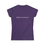 Silybum marianum Women's Softstyle Tee