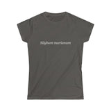 Silybum marianum Women's Softstyle Tee