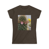 Flowering Cactus Women's Softstyle Tee