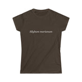 Silybum marianum Women's Softstyle Tee