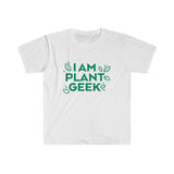 I Am Plant Geek Men's Fitted Short Sleeve Tee
