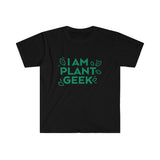 I Am Plant Geek Men's Fitted Short Sleeve Tee
