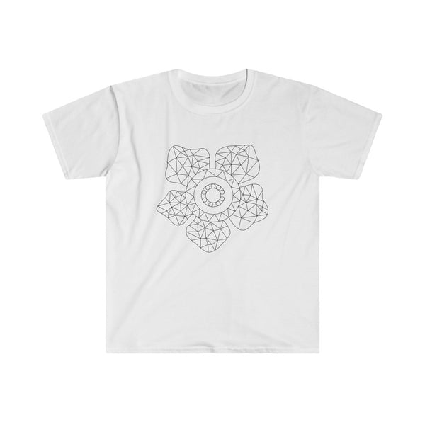 Virtual Garden Rafflesia Light Men's Fitted Short Sleeve t-shirt