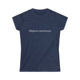 Silybum marianum Women's Softstyle Tee