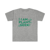 I Am Plant Geek Men's Fitted Short Sleeve Tee