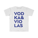 Vodka & Violas Men's Fitted Short Sleeve Tee