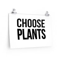 Choose Plants print