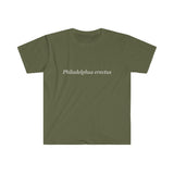 Philadelphus erectus Men's Fitted Short Sleeve Tee