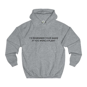 Life as told by our I'd Remember hoodie