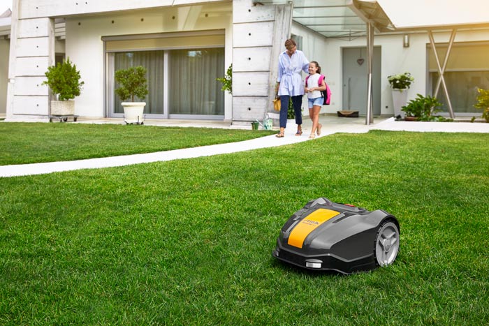 Would you employ someone to cut your lawn? How about a robot?