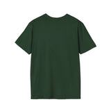 'Philadelphus erectus' Minimalist Black T-Shirt — Botanical Latin Text Tee