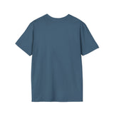 'Philadelphus erectus' Minimalist Black T-Shirt — Botanical Latin Text Tee