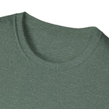 'Philadelphus erectus' Minimalist Black T-Shirt — Botanical Latin Text Tee