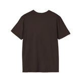'Philadelphus erectus' Minimalist Black T-Shirt — Botanical Latin Text Tee