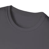 'Philadelphus erectus' Minimalist Black T-Shirt — Botanical Latin Text Tee