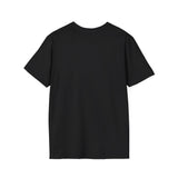 'Philadelphus erectus' Minimalist Black T-Shirt — Botanical Latin Text Tee