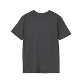 'Philadelphus erectus' Minimalist Black T-Shirt — Botanical Latin Text Tee
