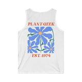 Plant Geek Vest (Est. 1974) Blue/Orange