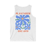 Plant Geek Vest (Est. 1979) Blue/Orange
