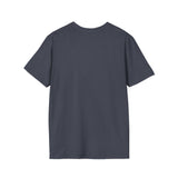 'Philadelphus erectus' Minimalist Black T-Shirt — Botanical Latin Text Tee