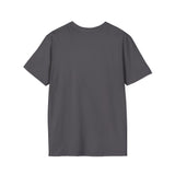 'Philadelphus erectus' Minimalist Black T-Shirt — Botanical Latin Text Tee