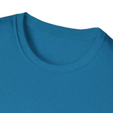 'Philadelphus erectus' Minimalist Black T-Shirt — Botanical Latin Text Tee