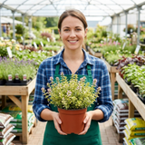 Set of 3 or 6 Thymus citriodorus ‘Doone Valley’ Thyme Herb Plants, Hardy Perennial Culinary Herb, Outdoor Garden Ready, 1 Litre Root-Ball