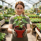 Set of 3 or 6 Large Sweet Pepper Plants - Astor Variety, Ready to Plant in Your Garden