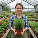 Set of 3 or 6 Rosemary Herb Plants (Salvia rosmarinus), Hardy Evergreen Perennial, Culinary Cooking Herb, Outdoor Garden Ready, 1 Litre Root-Ball