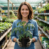 Set of 3 or 6 Patio Tomato Jo & Grace Plants, Live Tomato Seedlings, Outdoor Garden Ready, 1L Root Ball