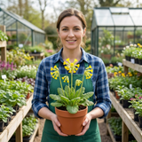 Set of 3 or 6 Primula Veris Yellow Cowslip Primrose Plants, Hardy Perennial, Spring Flowering, Outdoor Garden Ready, 1 Litre Root-Ball
