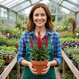 Set of 3 or 6 Lobelia Starship Scarlet Upright Hardy Perennial Plants, Summer Bedding, Garden Ready, 1 Litre Root Ball