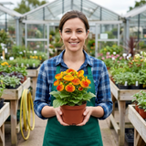 Set of 3 or 6 Garden Ready Plants – Calceolaria Calynopsis ‘Red Orange Bicolour’, Ready to Plant