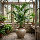 1 Parlour Palm Chamaedorea Elegans, Pet Safe Low Light Indoor Houseplant, Live, 17cm Root Ball