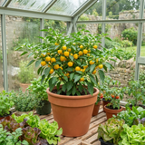 Set of 3 or 6 Large Plants - Sweet Pepper Snack Yellow, Ready to Plant in Your Garden
