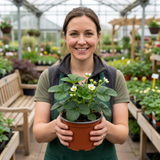 Set of 3 or 6 Large Plants - Strawberry Delizz Variety, Outdoor Garden Ready, 1L