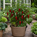 1 Sweet Pepper Thor Live Plant, Outdoor Garden Ready, Grow Your Own Vegetables, 2Ltr Root Ball