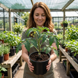 Set of 3 or 6 Premium Grafted Trilly Tomato Plants, High Yield Vegetable Plants, Ready to Plant, Outdoor Garden Ready, 1L Root Ball