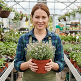 Set of 3 or 6 Thymus Precompa Thyme Herb Plants, Hardy Perennial Culinary Herb, Outdoor Garden Ready, 1 Litre Root-Ball