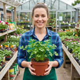 Set of 3 or 6 Italian Flat Leaf Parsley (Petroselinum crispum) Herb Plants, Fresh Kitchen Garden Ready, Outdoor Growing, 1 Litre Root-Ball