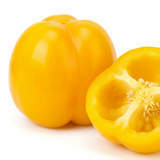 1 Sweet Pepper Live Plant, Snack Yellow Variety, Grow Your Own Peppers, Patio Garden Ready, 2 Litre Root Ball