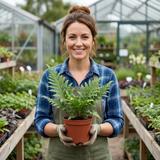 Set of 3 or 6 Evergreen Polypodium Vulgare Hardy Fern Plants for Shade Garden, Live Perennial, 11cm Root Ball