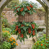 Set of 3 or 6 Large Plants - Tomato Tumbling Tom Variety, Outdoor Garden Ready, 10.5 cm